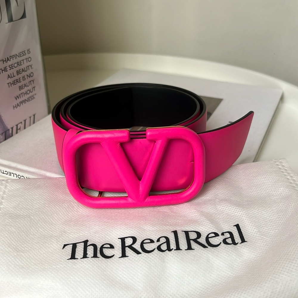 Pink Valentino Belt
